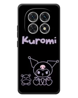 Чохол для Xiaomi Redmi Note 15 з картинкою «Kuromi — чорний мінімалізм»