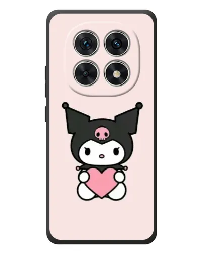 Чехол для Xiaomi Redmi Note 15 с картинкой «Kuromi и сердце» Чехол для Xiaomi Redmi Note 15 с картинкой «Kuromi и сердце»