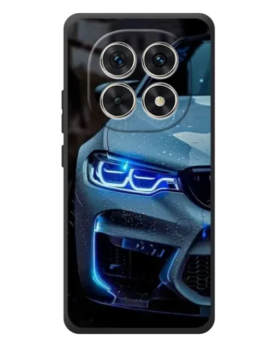 Чехол для Xiaomi Redmi Note 15 с картинкой «Взгляд BMW с синими фарами»