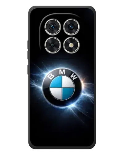 Чехол для Xiaomi Redmi Note 15 с картинкой «BMW — неоновое сияние»