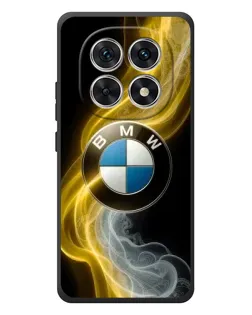 Чехол для Xiaomi Redmi Note 15 с картинкой «Золотистый дым BMW»
