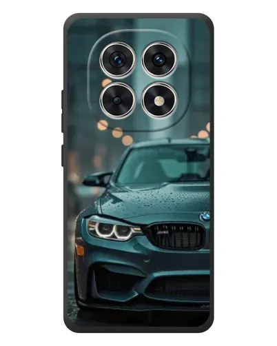 Чехол для Xiaomi Redmi Note 15 с картинкой «BMW в огнях города»
