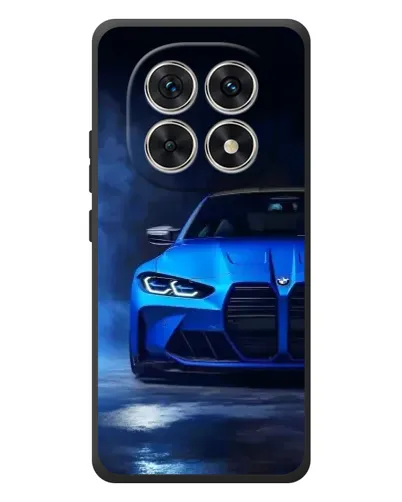 Чехол для Xiaomi Redmi Note 15 с картинкой «Голубая BMW M4»