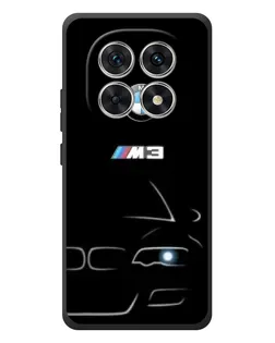 Чехол для Xiaomi Redmi Note 15 с картинкой «Минималистичный принт BMW M3»