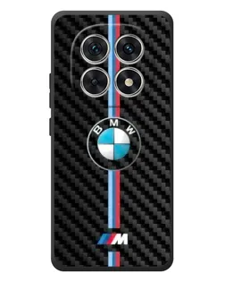 Чехол для Xiaomi Redmi Note 15 с картинкой «Эмблема BMW и карбон»