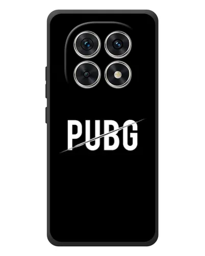 Чехол для Xiaomi Redmi Note 15 с картинкой «PUBG — белый логотип»