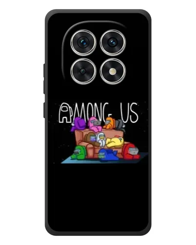 Чехол для Xiaomi Redmi Note 15 с картинкой «Логотип Among Us»
