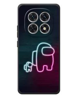 Чехол для Xiaomi Redmi Note 15 с картинкой «Among Us неон-арт»
