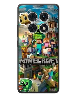 Чохол для Xiaomi Redmi Note 15 з картинкою «Замок Minecraft»