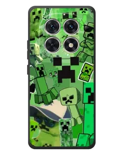 Чохол для Xiaomi Redmi Note 15 з картинкою «Кріпери Minecraft»