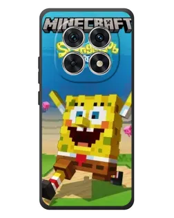 Чохол для Xiaomi Redmi Note 15 з картинкою «Губка Боб Minecraft»