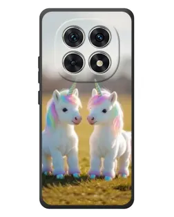 Чехол для Xiaomi Redmi Note 15 с картинкой «Пара единорогов»
