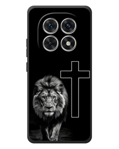 Чехол для Xiaomi Redmi Note 15 с картинкой «Лев и Крест» Чехол для Xiaomi Redmi Note 15 с картинкой «Лев и Крест»
