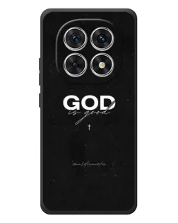 Чехол для Xiaomi Redmi Note 15 с картинкой «GOD — Бог над всем»
