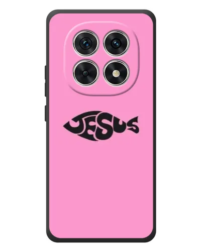 Чехол для Xiaomi Redmi Note 15 с картинкой «Розовый символ Jesus» Чехол для Xiaomi Redmi Note 15 с картинкой «Розовый символ Jesus»