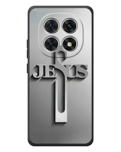 Чехол для Xiaomi Redmi Note 15 с картинкой «Металлический крест Jesus» Чехол для Xiaomi Redmi Note 15 с картинкой «Металлический крест Jesus»