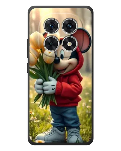 Чехол для Xiaomi Redmi Note 15 с картинкой «Микки с тюльпанами» Чехол для Xiaomi Redmi Note 15 с картинкой «Микки с тюльпанами»