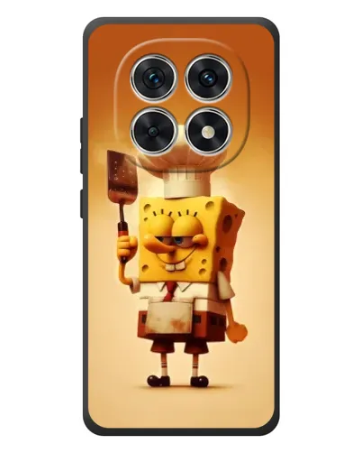Чехол для Xiaomi Redmi Note 15 с картинкой «Губка Боб повар»