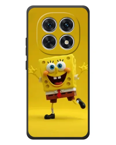 Чехол для Xiaomi Redmi Note 15 с картинкой «Позитивный Губка Боб»