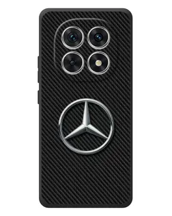 Чехол для Xiaomi Redmi Note 15 с картинкой «Карбоновый Mercedes стиль»
