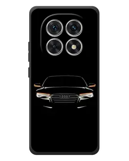 Чехол для Xiaomi Redmi Note 15 с картинкой «Audi — ночной контур»
