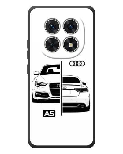 Чехол для Xiaomi Redmi Note 15 с картинкой «Audi — контрастный дизайн» Чехол для Xiaomi Redmi Note 15 с картинкой «Audi — контрастный дизайн»