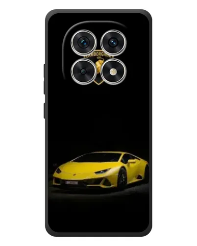 Чехол для Xiaomi Redmi Note 15 с картинкой «Lamborghini желтый акцент»
