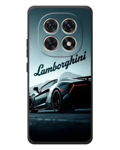 Чехол для Xiaomi Redmi Note 15 с картинкой «Классическая надпись Lamborghini»