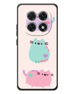Чехол для Xiaomi Redmi Note 15 с картинкой «Pusheen трио»