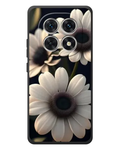 Чехол для Xiaomi Redmi Note 15 с картинкой «Белые маргаритки макро»