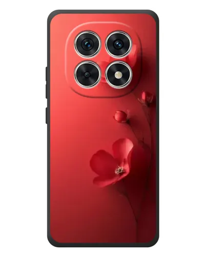 Чехол для Xiaomi Redmi Note 15 с картинкой «Маковые соцветия»