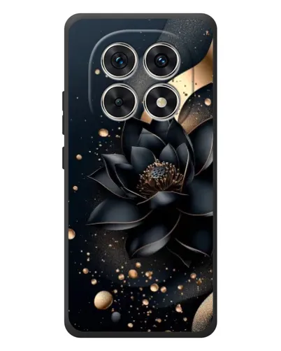 Чехол для Xiaomi Redmi Note 15 с картинкой «Черный лотос»
