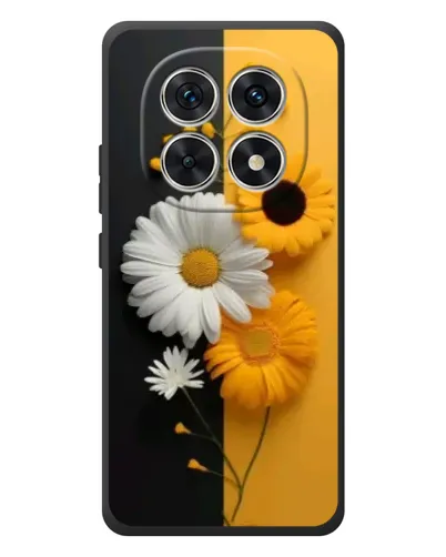 Чехол для Xiaomi Redmi Note 15 с картинкой «Подсолнух и ромашка»