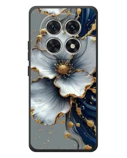 Чехол для Xiaomi Redmi Note 15 с картинкой «Белый цветок и золотой флюид» Чехол для Xiaomi Redmi Note 15 с картинкой «Белый цветок и золотой флюид»