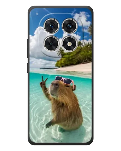 Чехол для Xiaomi Redmi Note 15 с картинкой «Капибара на море» Чехол для Xiaomi Redmi Note 15 с картинкой «Капибара на море»
