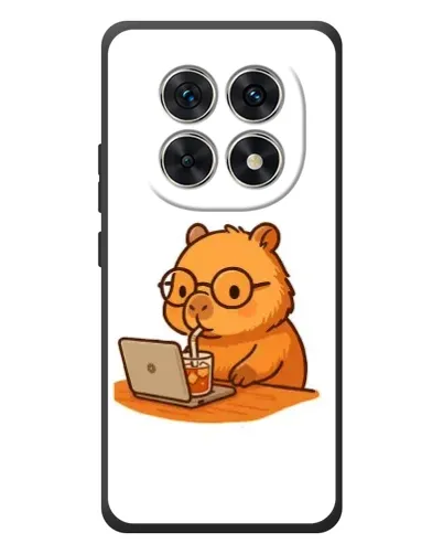 Чехол для Xiaomi Redmi Note 15 с картинкой «Капибара с ноутбуком» Чехол для Xiaomi Redmi Note 15 с картинкой «Капибара с ноутбуком»