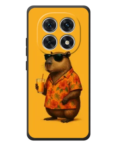 Чехол для Xiaomi Redmi Note 15 с картинкой «Капибара на отдыхе» Чехол для Xiaomi Redmi Note 15 с картинкой «Капибара на отдыхе»