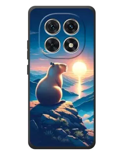 Чехол для Xiaomi Redmi Note 15 с картинкой «Закат солнца с капибарой» Чехол для Xiaomi Redmi Note 15 с картинкой «Закат солнца с капибарой»