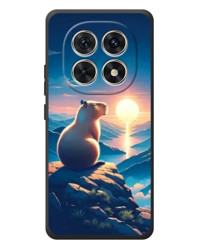 Чехол для Xiaomi Redmi Note 15 с картинкой «Закат солнца с капибарой» Чехол для Xiaomi Redmi Note 15 с картинкой «Закат солнца с капибарой»