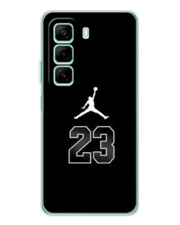 Чехол для Xiaomi Redmi Note 15R с картинкой «Jordan Flight 23» Чехол для Xiaomi Redmi Note 15R с картинкой «Jordan Flight 23»