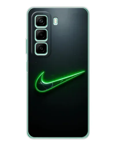 Чехол для Xiaomi Redmi Note 15R с картинкой «Неоновый контур Nike» Чехол для Xiaomi Redmi Note 15R с картинкой «Неоновый контур Nike»