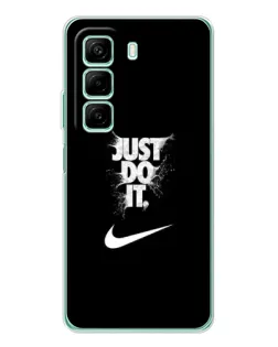 Чехол для Xiaomi Redmi Note 15R с картинкой «Текстовый принт Nike» Чехол для Xiaomi Redmi Note 15R с картинкой «Текстовый принт Nike»