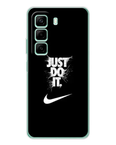 Чехол для Xiaomi Redmi Note 15R с картинкой «Текстовый принт Nike» Чехол для Xiaomi Redmi Note 15R с картинкой «Текстовый принт Nike»