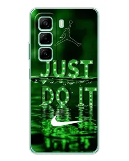 Чехол для Xiaomi Redmi Note 15R с картинкой «Зеленый неоновый Nike» Чехол для Xiaomi Redmi Note 15R с картинкой «Зеленый неоновый Nike»