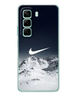 Чехол для Xiaomi Redmi Note 15R с картинкой «Nike — зимние горы» Чехол для Xiaomi Redmi Note 15R с картинкой «Nike — зимние горы»