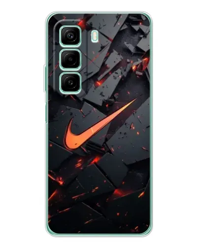 Чехол для Xiaomi Redmi Note 15R с картинкой «Nike — эффект разломов» Чехол для Xiaomi Redmi Note 15R с картинкой «Nike — эффект разломов»