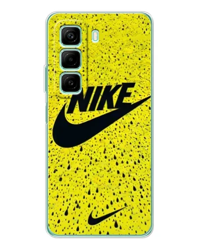 Чехол для Xiaomi Redmi Note 15R с картинкой «Желтый текстурный Nike» Чехол для Xiaomi Redmi Note 15R с картинкой «Желтый текстурный Nike»
