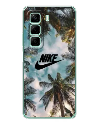 Чехол для Xiaomi Redmi Note 15R с картинкой «Тропический принт Nike» Чехол для Xiaomi Redmi Note 15R с картинкой «Тропический принт Nike»