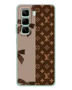 Чехол для Xiaomi Redmi Note 15R с картинкой «Louis Vuitton — банты»