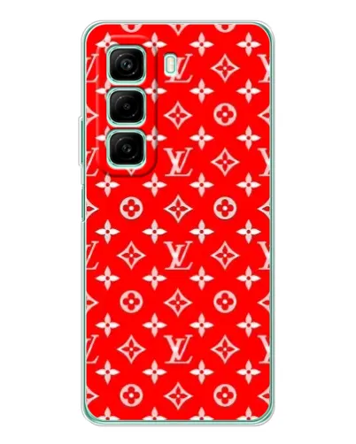 Чехол для Xiaomi Redmi Note 15R с картинкой «Яркий паттерн LV»